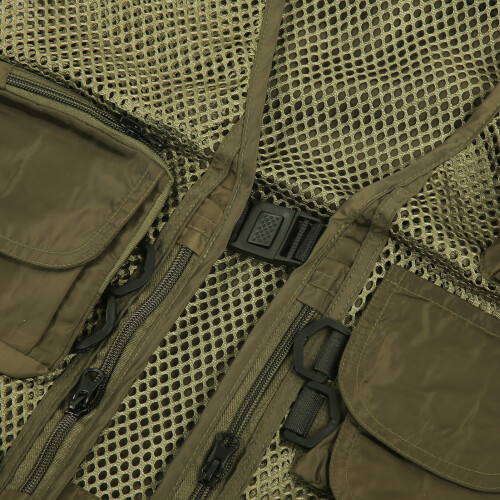 MultiPocket Fishing Waistcoat Mesh
