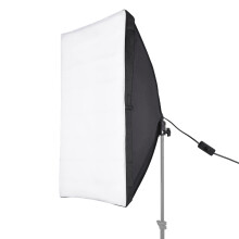 50*70cm Studio-Softbox mit E27-Sockel, Tragetasche für Fotografie & Live-Streaming