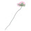 Hellrosa Mini-Papierrosen, 144 Stück 4