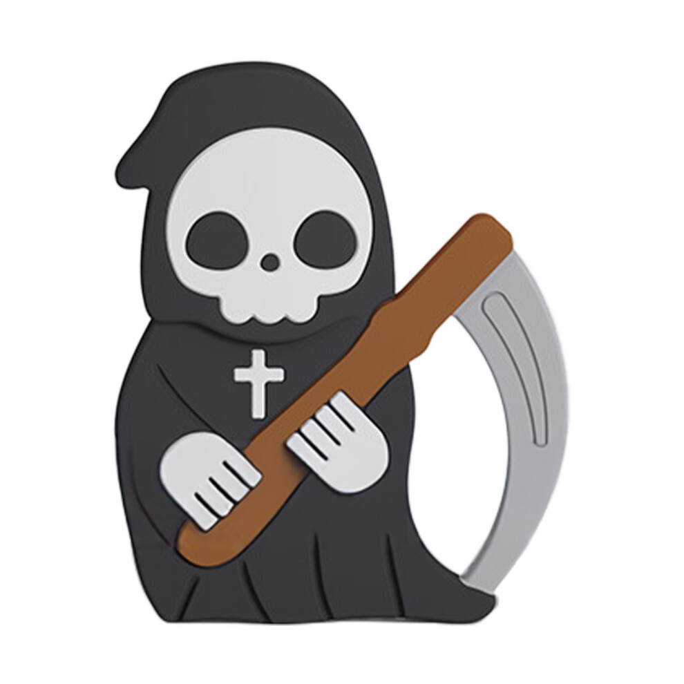 Roc-Electron (Grim Reaper) Halloween Baby Teether - Soft Silicone Chew Toy For Boys & Girls