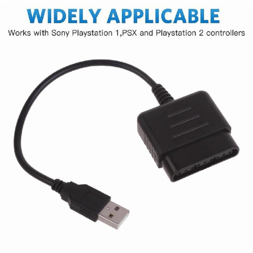 Upgraded PS1 Gamepad to PC Game Games Controller Adapter 2
