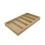 Glasses Display Tray Khaki Linen MDF 5-Grid 4