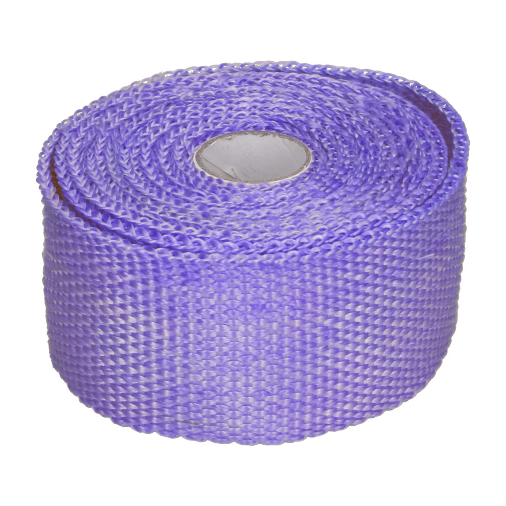 5M Exhaust Pipe Heat Wrap Tape Glass Fiber Insulation For Car Motorcycle Purple 7891390882375