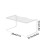 White Iron Countertop Shelf Rack 3-Tier 3