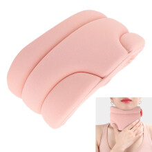 Soft Adjustable Cervical Collar Neck Brace for Sleep Breathable Design Roseate