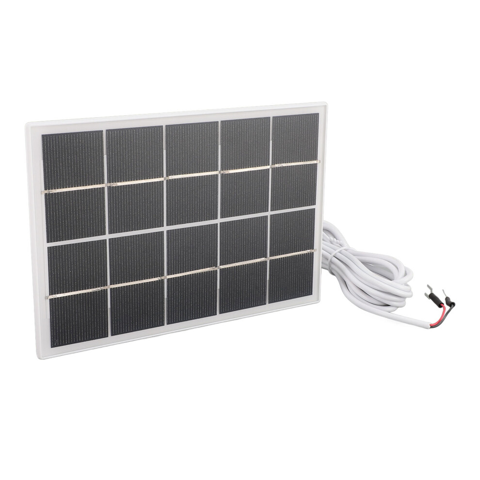 White Monocrystalline Solar Panel Charger For Video Doorbell 4 3W 5V 7891390883181