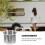 Stainless Steel RV Cup Holder Insert 1 Pack 5