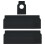 100Pcs Bottle Neck Tags Double Sided Marking Tags for Dining Room Black 3