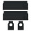 100Pcs Bottle Neck Tags Double Sided Marking Tags for Dining Room Black 4
