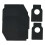 100Pcs Bottle Neck Tags Double Sided Marking Tags for Dining Room Black 5