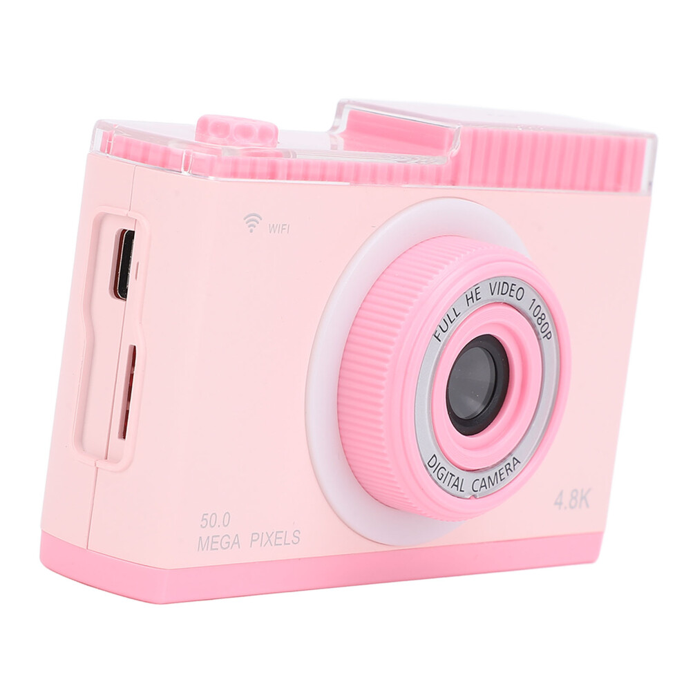 48Mp 1080P Digital Camera With 8X Zoom, 2.4" Ips Screen, Roseate 4251390883353
