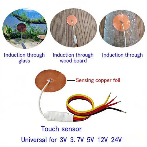 Multifunction Touch Activated Switches With 4mm-Touch to open 2