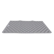 Silicone Stove Top Cover Mat 70x50cm Water-Resistant Gray