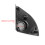 2pcs Black ABS Tweeter Cover Trim for RAV4 2014-2019 Replacement 10