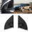 2pcs Black ABS Tweeter Cover Trim for RAV4 2014-2019 Replacement 13