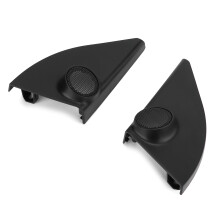 2pcs Black ABS Tweeter Cover Trim for RAV4 2014-2019 Replacement