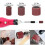 Rotary Sanding Bands Drum Mandrels Kit for Dremel 384 pcs 4