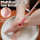 Bath Foot Scrubber Design For Easy Grip And Deeply-Blue 5