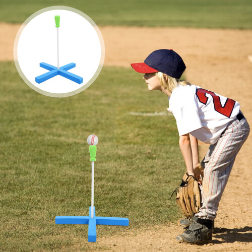 Supporto per mazze da baseball, base per tee da baseball, giocattolo da baseball, supporto per tee da baseball 1