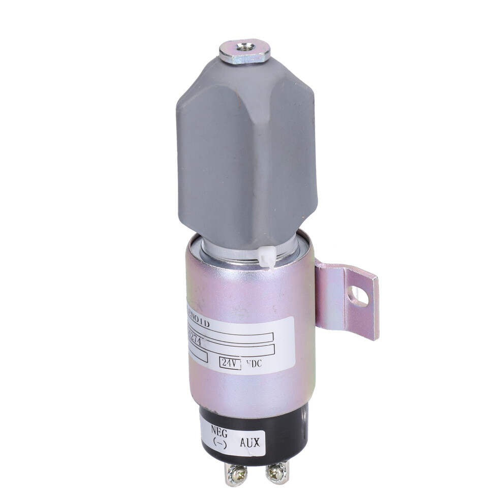 Fuel Shut Off Solenoid Valve 24V For Excavator Engine Stop Flameout Sa-3933-24 3701390885600