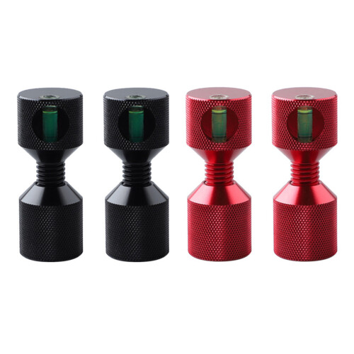 Aluminum 2 Hole Flange Leveling Pin 1-1/8” Size For Precise-Red 1