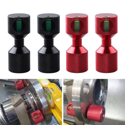 Aluminum 2 Hole Flange Leveling Pin 1-1/8” Size For Precise-Red 2