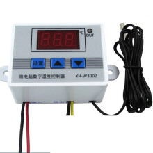 XH-W3002 220V Digital LED Temperature Controller 10A Thermostat Control Probe with Waterproof Sensor W3002