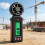 Handheld Wind Guage Speed Meter With 6 Unit Conversion And 4