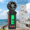Handheld Wind Guage Speed Meter With 6 Unit Conversion And 7