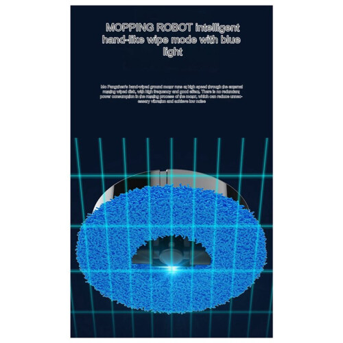 3X Intelligent Mopping Robot Household Wet and Dry Mopping Machine Portable Rechargeable Cleaning Machine B 2