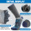 Merino Wool Hiking Socks Warm Thermal Cushioned Moisture 4