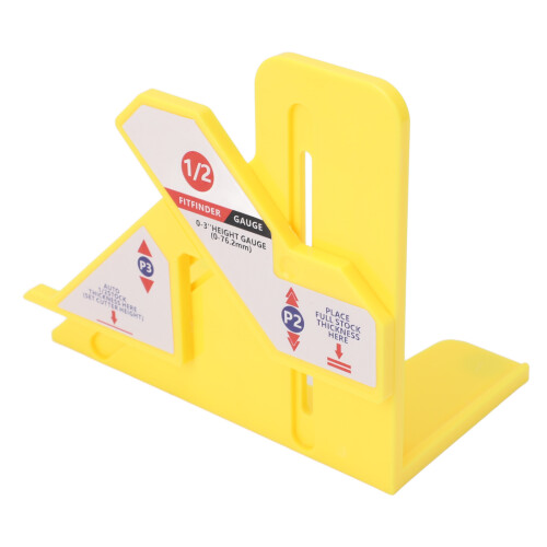 High Precision ABS Table Saw Height Ruler - 13.5cm x 7.5cm