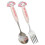 Cute Melody-Printed Bento Box with Spoon and 4-Point Lock 3
