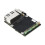 2X  Dual Ethernet CM4 Carrier Board for RPI Raspberry Pi Compute Module 4 Lite EMMC Expansion Base Board 5
