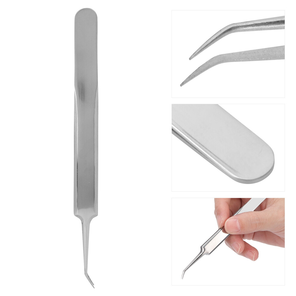 Professional Stainless Steel Blackhead Acne Pimple Tweezers Blemish Extractor