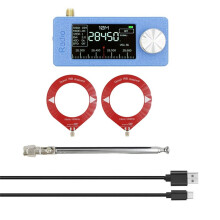 SI4732 Radio Receiver 10Khz-180Mhz Portable Radio+2 Type Antenna Kit AM FM Radio SW MW VHF SI4732 Radio