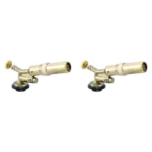 2X Welding Torch Gas Burner Flame Tool Blower Pure Copper Gas Welding Supplies Barbecue Auto Ignition