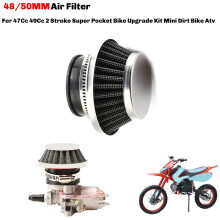 Universal 48/50MM Air Filter Clearner for Motorized Bicycle Push Moto Pocket Bike ATV Quad Motorcycle Parts C