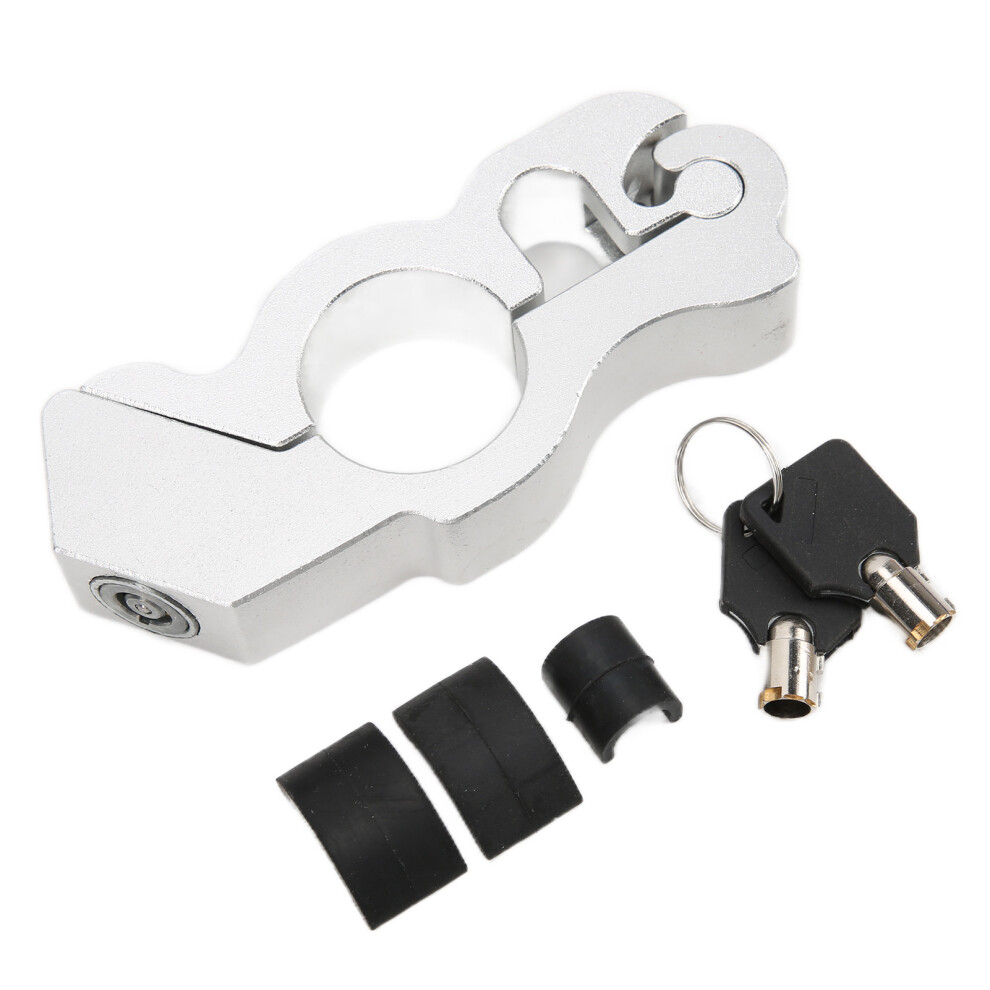 Universal Motorcycle Handlebar Lock With Safety Lock For Scooters Atvs 8451391458116