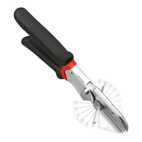 2X Angle Miter Shears Cutter Tool,Handheld High Carbon Steel Trunking Shears,Trim Cutter Hand Tool 1