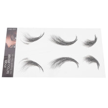 Frauen-Edges-Hairstick-Tattoo-Aufkleber Wasserdicht Scheinhaarlinie ED-04 11x18cm