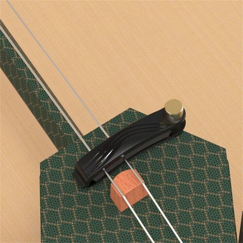 Silenciador ajustable para práctica de violín y erhu. 2