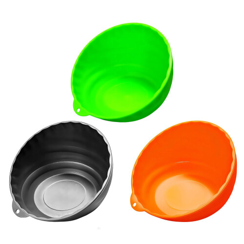 Magnetic Nut Cup Plastic Tool Organizer With Strong-orange1 1
