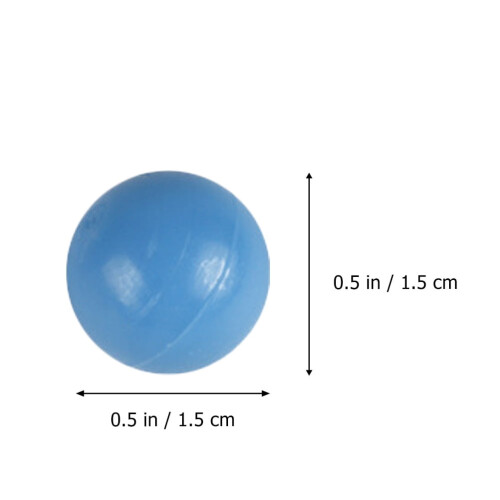 Plastic Ball Pit Balls Assorted Color 100Pcs Counting 1