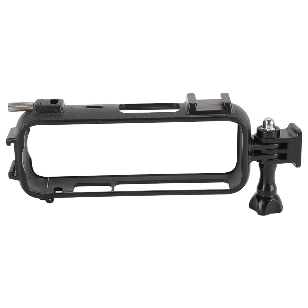 Lightweight Plastic Action Camera Cage For X4, Cold Shoe, 1/4 Inch Thread 8281390890354
