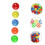 Plastic Ball Pit Balls Assorted Color 100Pcs Counting 7