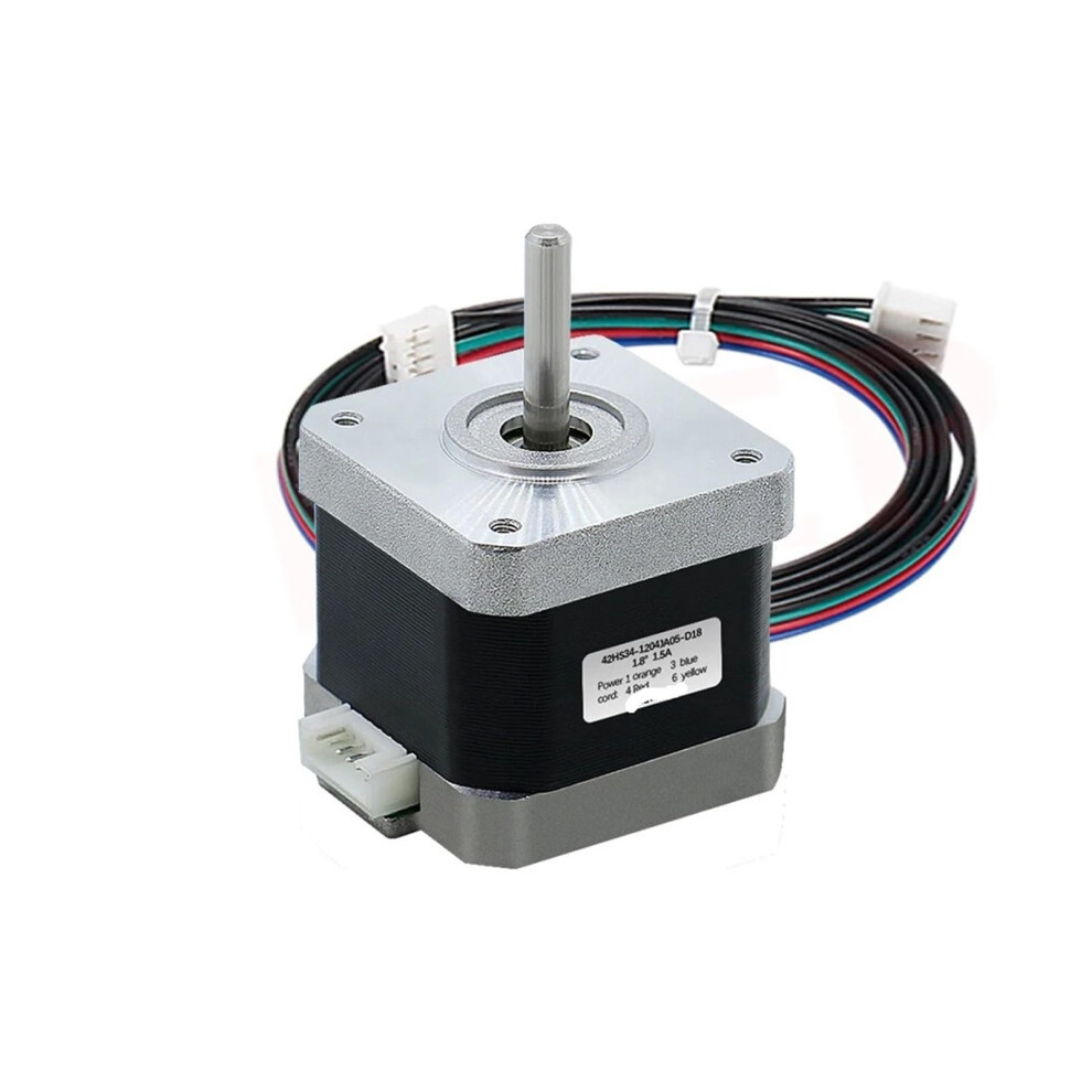 NEMA 17 Stepper Motor 42HS34 1.5A 0.25N.m 2Phase for 3D Printer and CNC Router Precise Motion Control