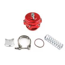 Car Modification 50MM Blow Off Valve Kit Turbine Pressure Relief Valve Kit Bov Turbine Vent Valve Red