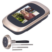 Electric Video Doorbell with 90 HD Camera, Doorbell, Gold