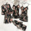 Women's Lace Print Pajama Set 5-Piece 2